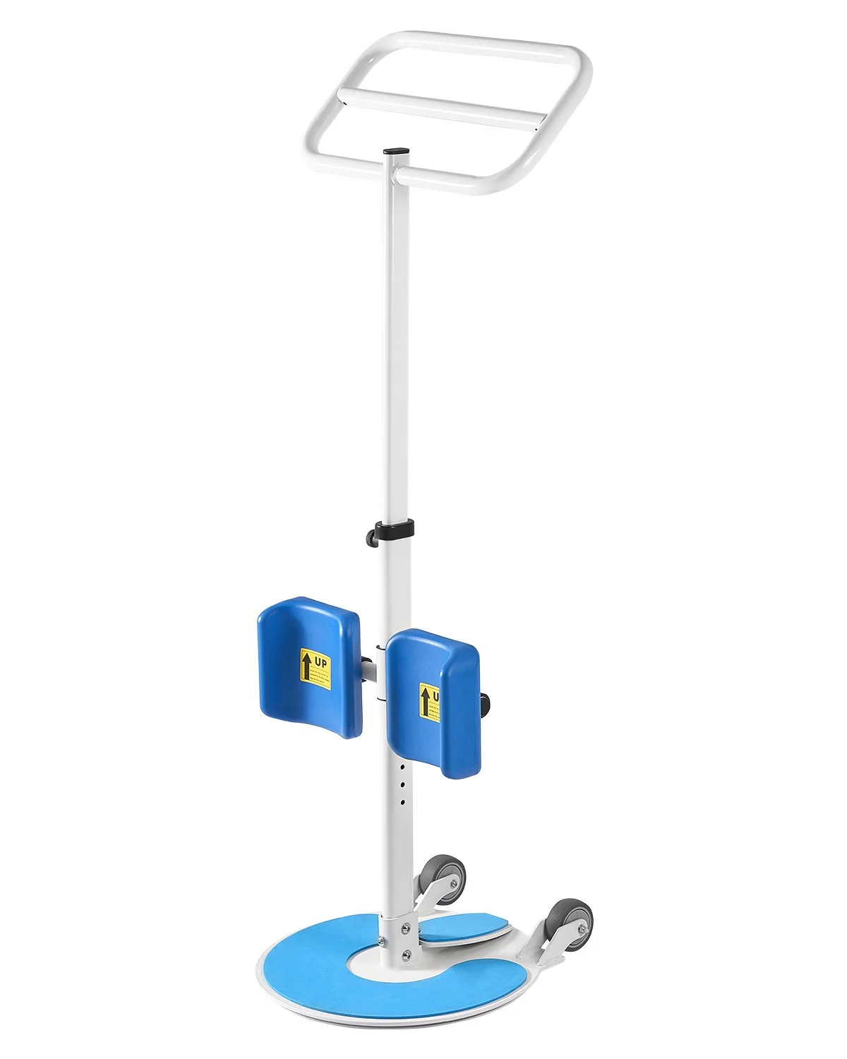 Sit to Stand Lift for Elderly with 360° Swivel Turner, Standing Aid with Adjustable Height & Knee Pad, 330LBS Capacity Stand Assist Transfer Disc - Patient Turner for Seniors Disabled