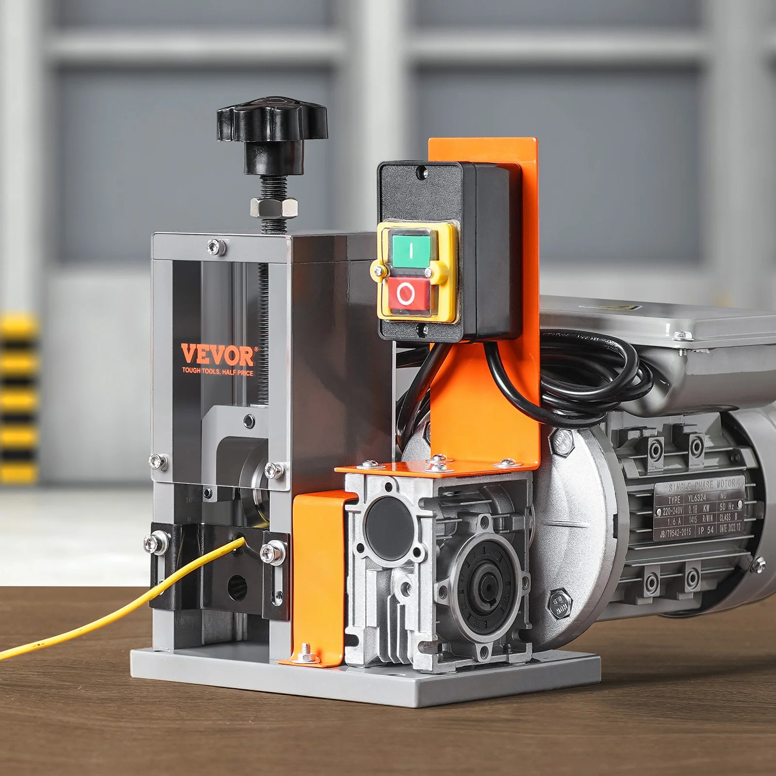 Electric Cable Stripping Tool, 0.06''-1.18'' Motorized Wire Stripper, 180 W, 60 ft/min, with Clear Depth Gauge, Ideal for Scrap Copper Recycling - Image 7
