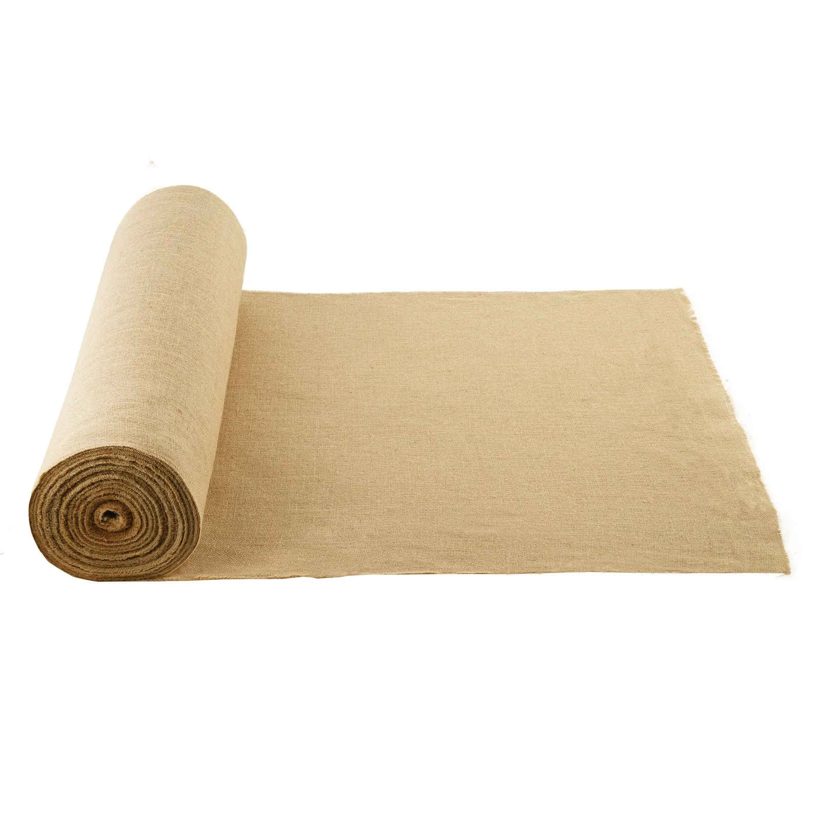 Burlap Fabric Roll, 36" x 150 ft & 50 x 50 High Density Wide Natural Burlap Fabric Rolls, Jute Fabric Burlap Tree Wrap Roll, for Decor, Crafts, Wedding, Gardening, Plant & Tree Winter Covering