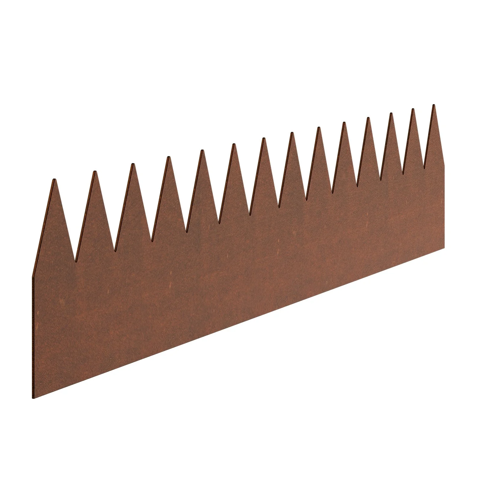 Steel Landscape Edging, 6 Packs 40 x 6 in Weather-Resistant & Pre-Rust Metal Landscape Edging, Bendable Garden Edging Border, Heavy Duty Lawn Edging, Flower Bed Yard Pathway Divider - Image 11
