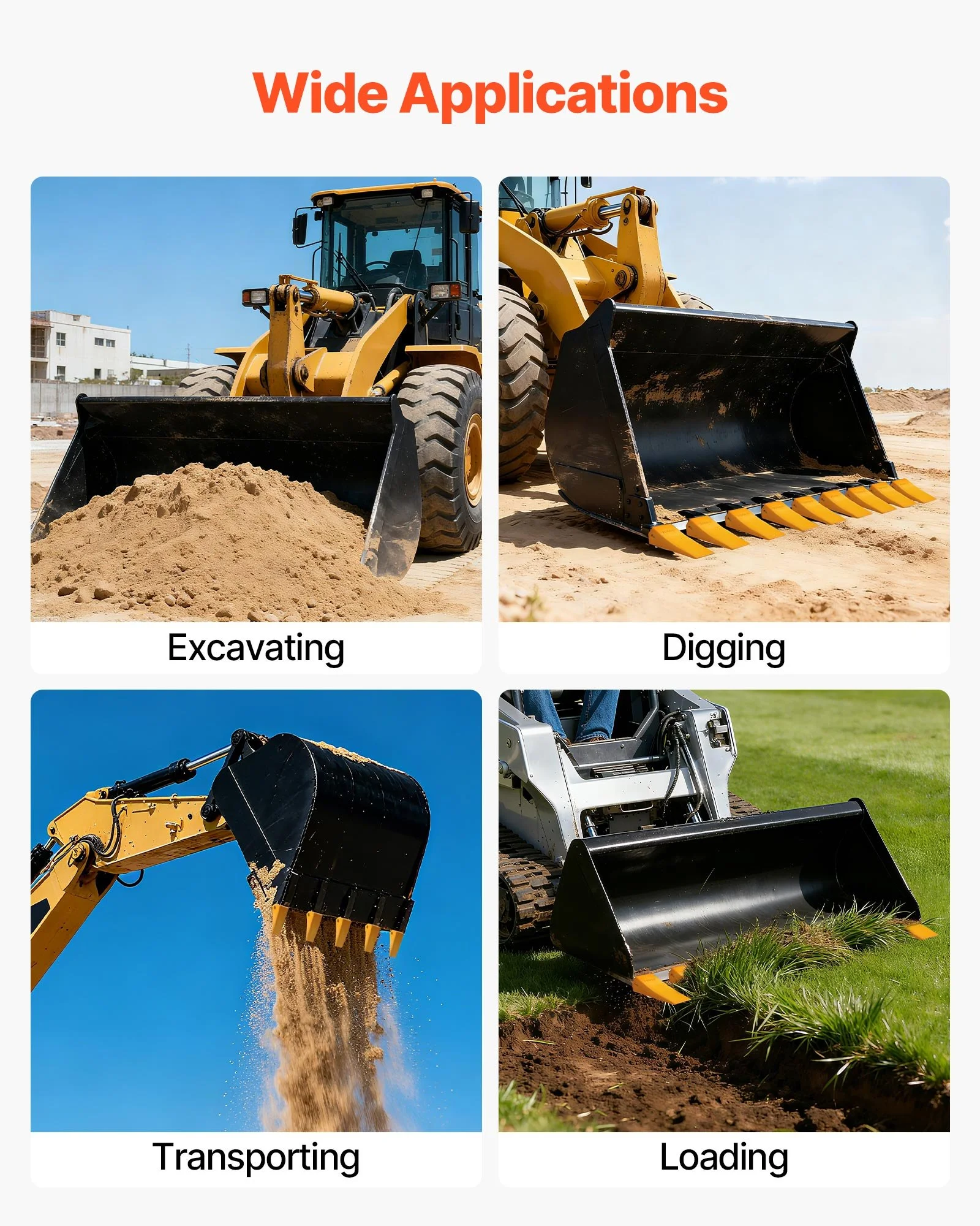 Excavator Bucket Teeth with Pins, 10 Pack 5.79 in Bucket Tooth Set Compatible with 23 & 230 Series Excavators, Heavy Duty Bolt on Digging Buckets Teeth for Skid Steer & Mini Excavators - Image 5