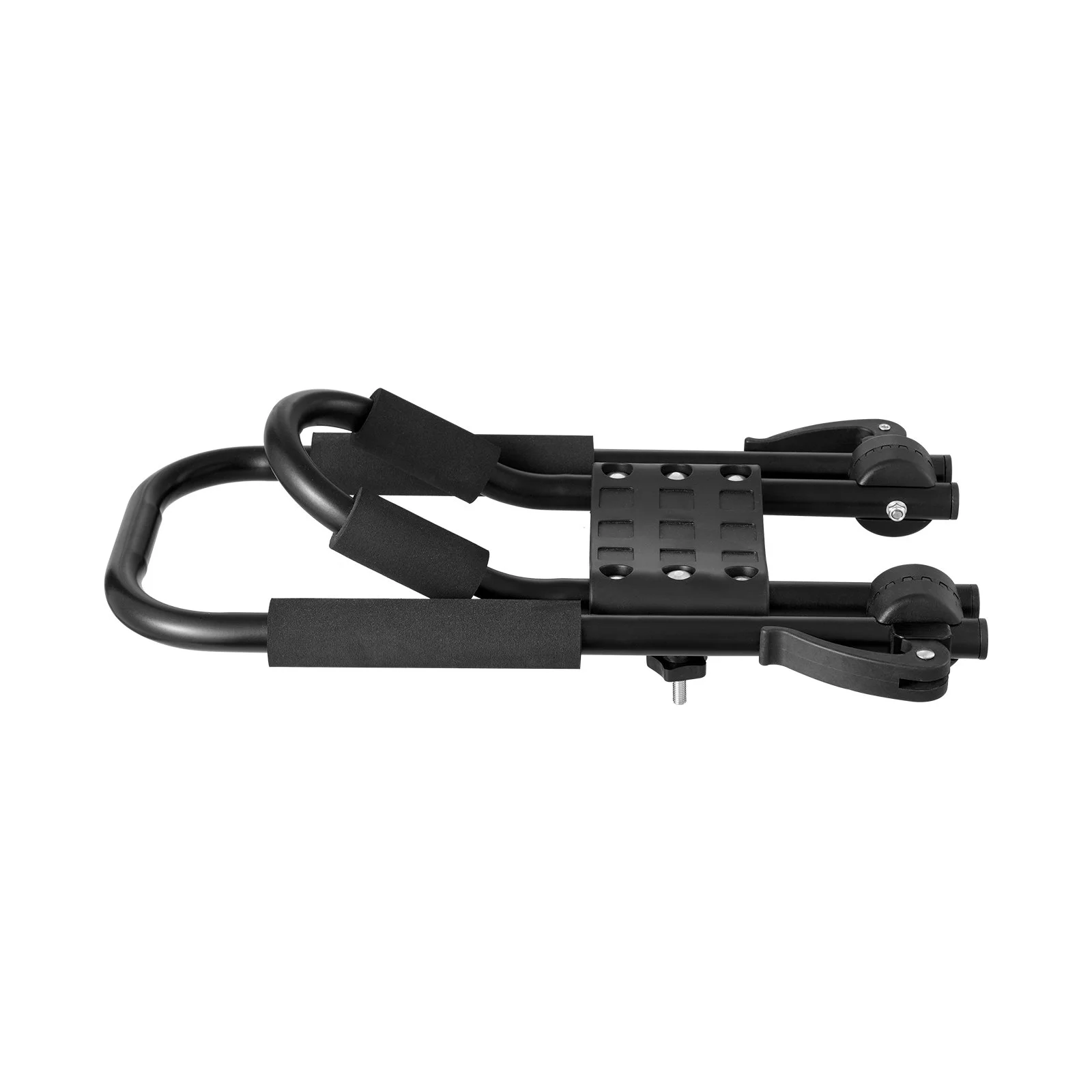 Kayak Roof Rack 2 Pairs J-Bar, Soft Roof Rack Quick Folding, Top Mount Tie Down, Carrier for kayak, Surf Board, Canoe, SUP, Ski Board, Mount on Car, SUV, Truck, 2 Kayaks - Image 6