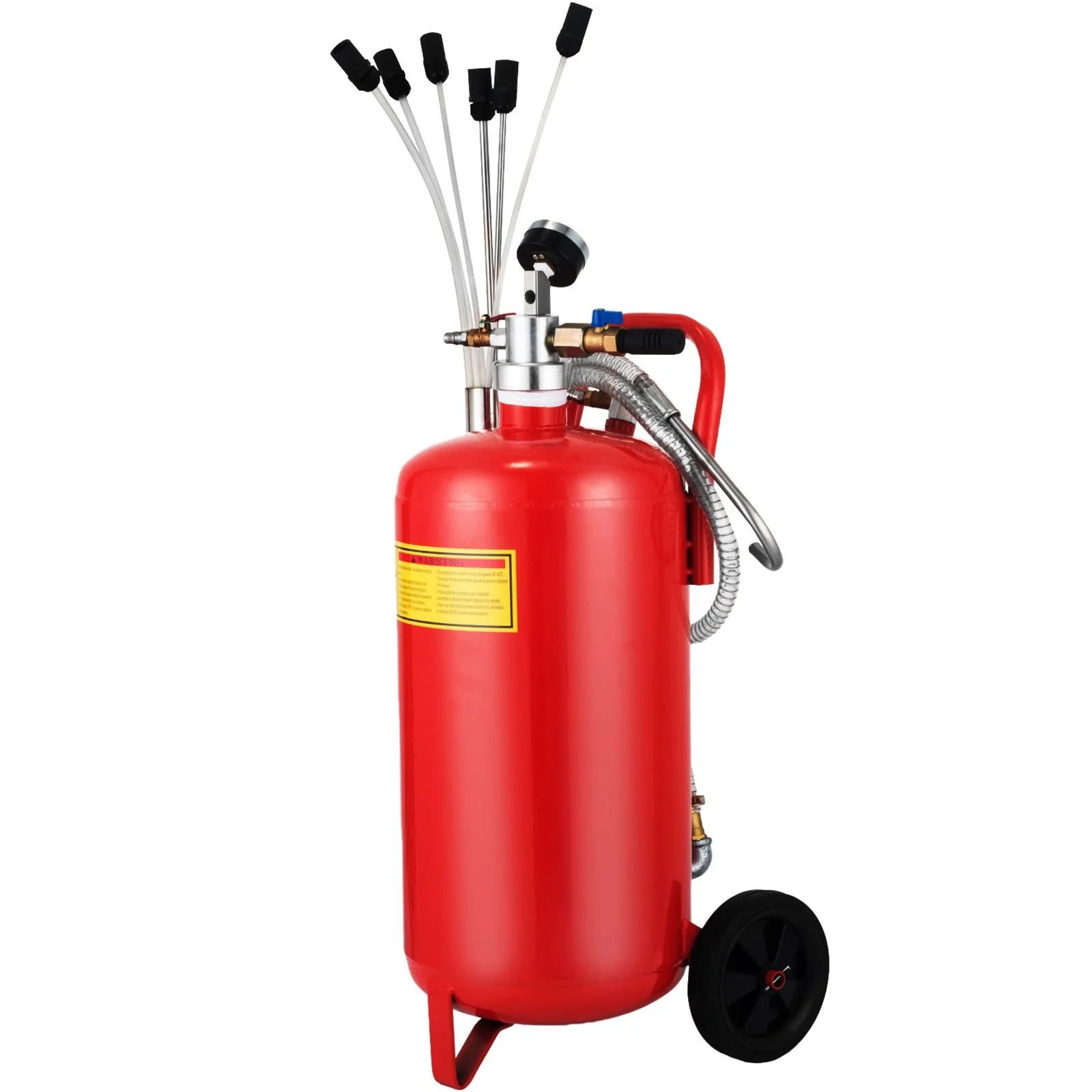 5 Gallon Portable Air Pneumatic Waste Oil Garage Extractor Drain Tank