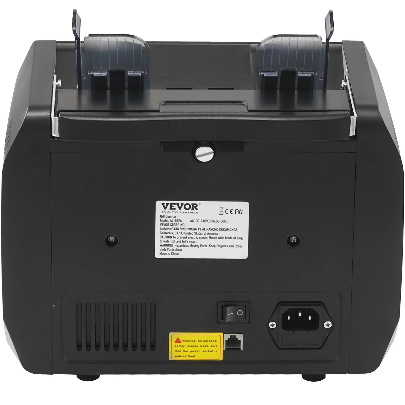 Money Counter Machine, Bill Counter with UV, MG, IR and DD Counterfeit Detection, USD & EUR Cash Counting Machine with Add and Batch Modes, Large LCD & External Display - Image 6