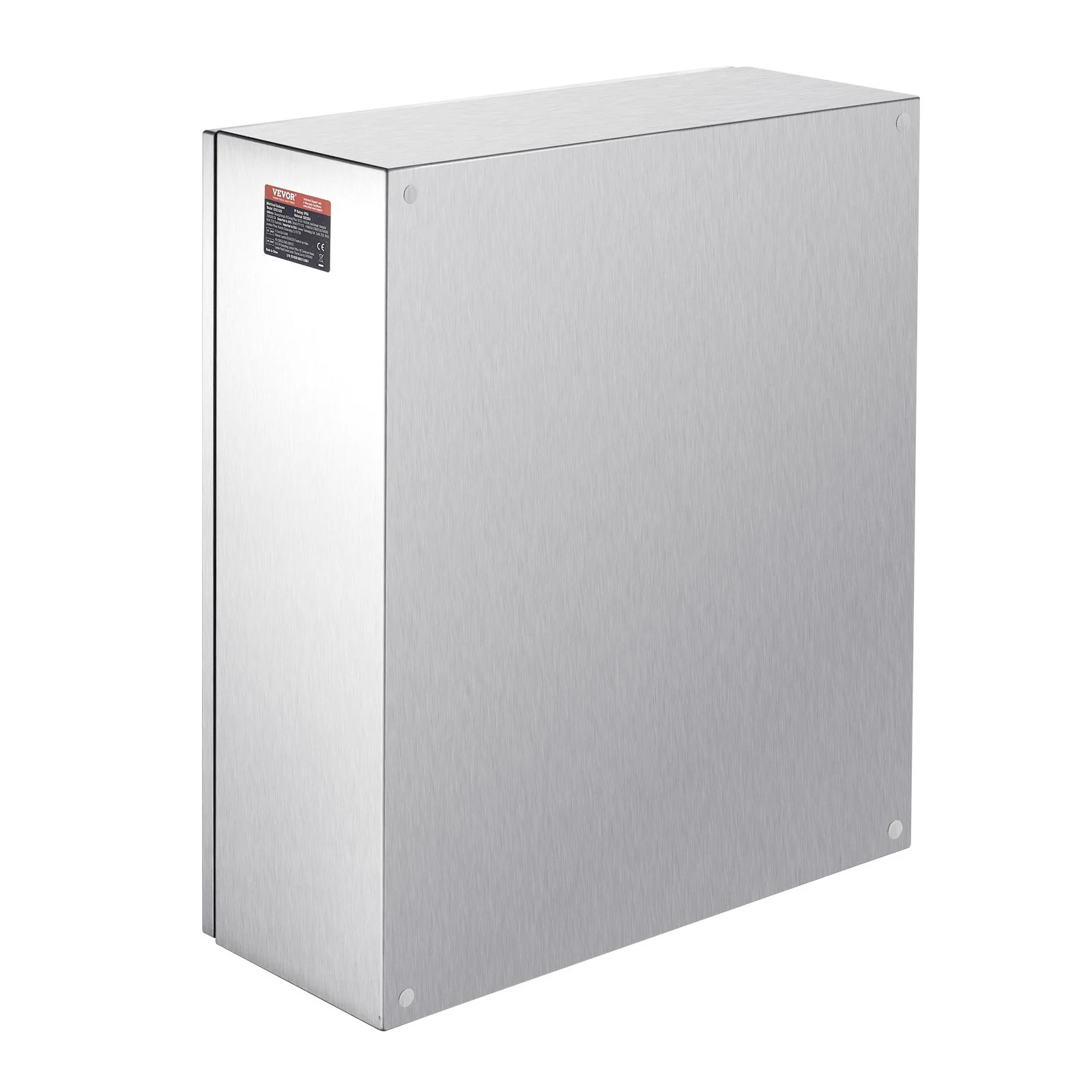 Steel Electrical Box, 24"x 20"x 8", 304 Stainless Steel Electrical Enclosure Box, Wall-Mounted Outdoor Electrical Electronic Equipment Enclosure with Mounting Plate Hinges Lock, IP66 Waterproof - Image 12