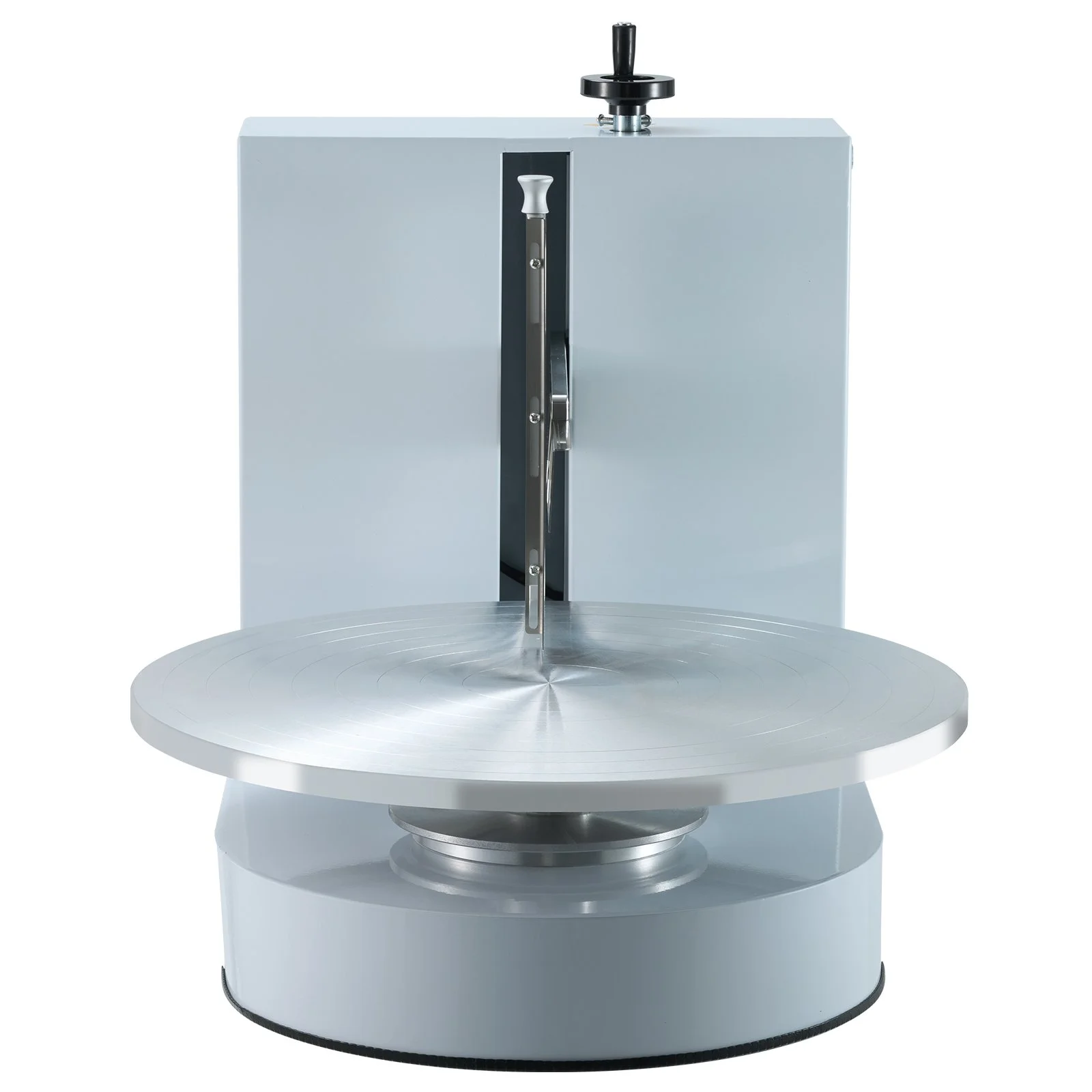 Cake Decorating Machine, Cake Cream Spreading Coating Smearing Machine, Low Noise Cake Frosting Machine, Turntable with Adjustable Scraper, for 4" to 16" Cake, 25-320RPM Rotating Speed, White - Image 9