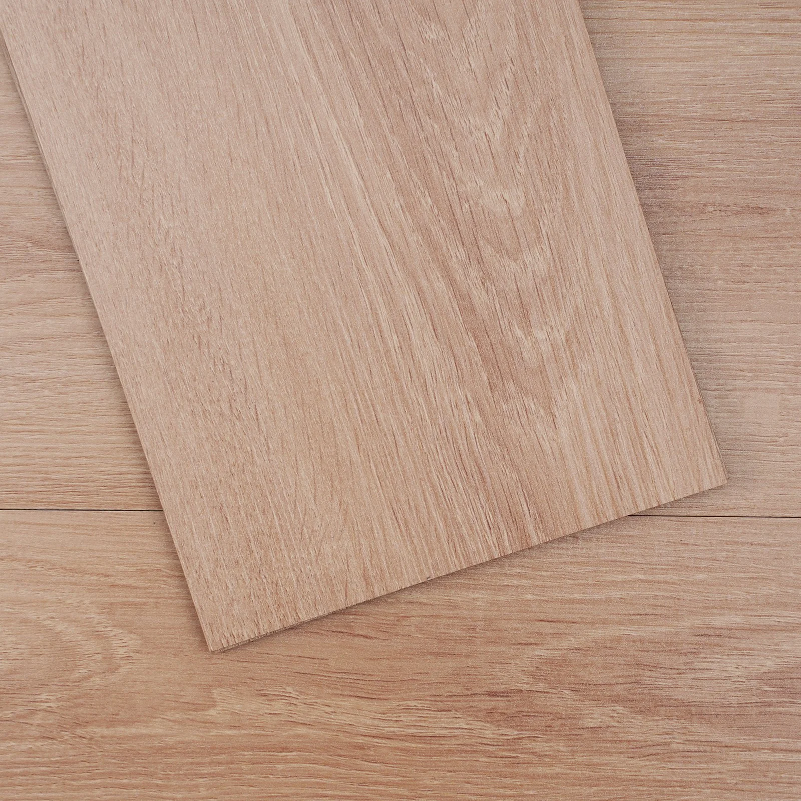 Self Adhesive Vinyl Floor Tiles 36 x 6 inch, 36 Tiles 2.5mm Thick Peel & Stick, Natural Wood Grain DIY Flooring for Kitchen, Dining Room, Bedrooms & Bathrooms, Easy for Home Decor