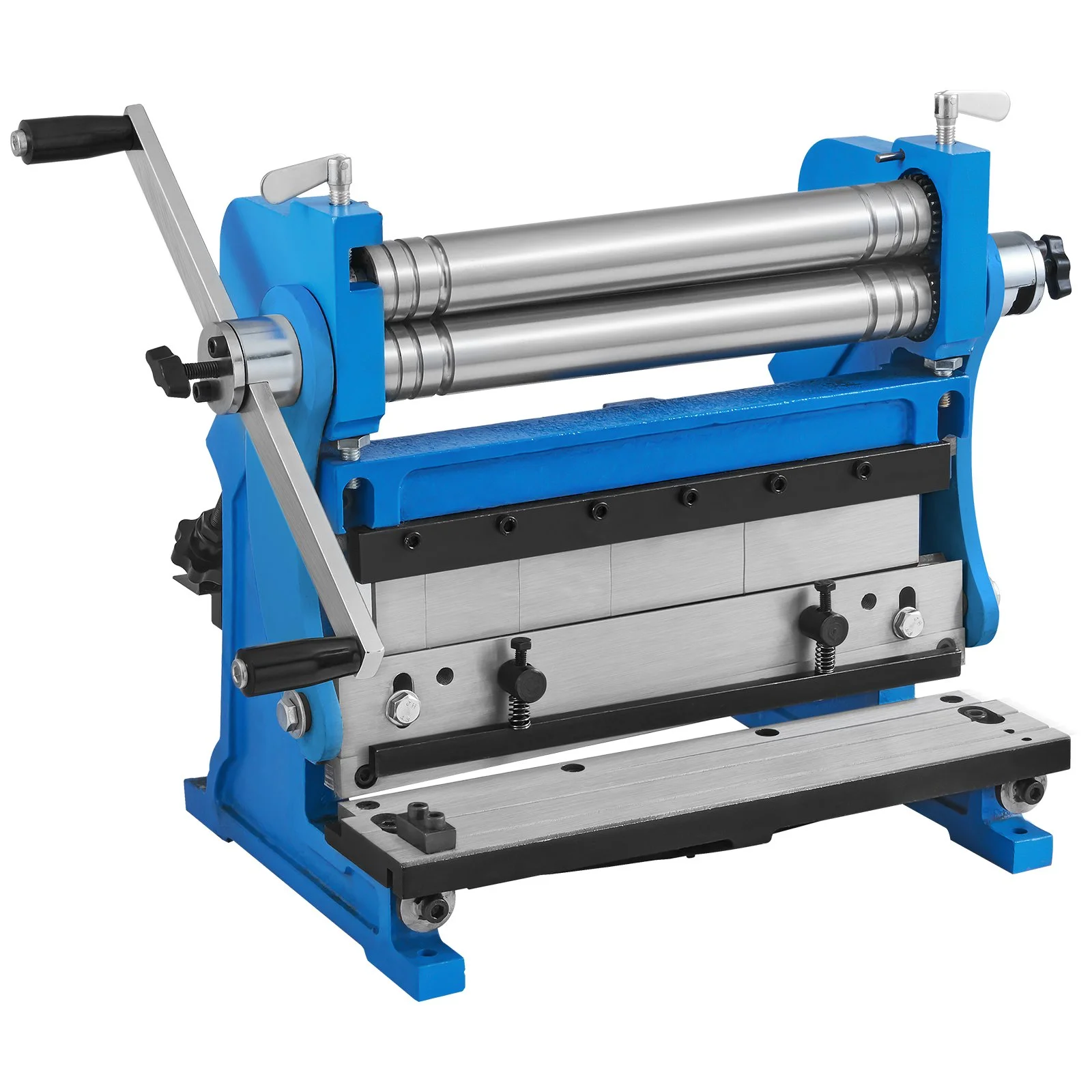Sheet Metal Brake, 12-inch, 3-In-1 Combination Shear Brake Roll Machine, 20-Gauge Capacity Shear Press Brake with 90° Max Bending Angle, Shears and Slip Roll Machine for Shear Bending Rolling - Image 6