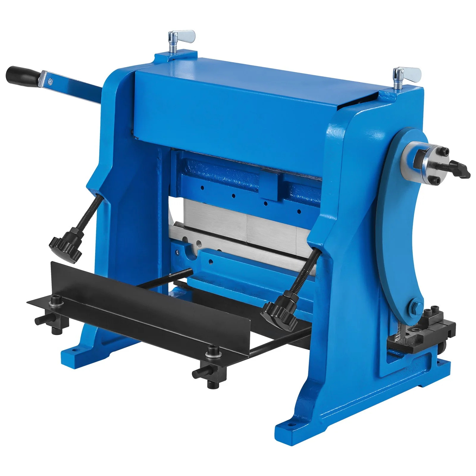Sheet Metal Brake, 12-inch, 3-In-1 Combination Shear Brake Roll Machine, 20-Gauge Capacity Shear Press Brake with 90° Max Bending Angle, Shears and Slip Roll Machine for Shear Bending Rolling - Image 4