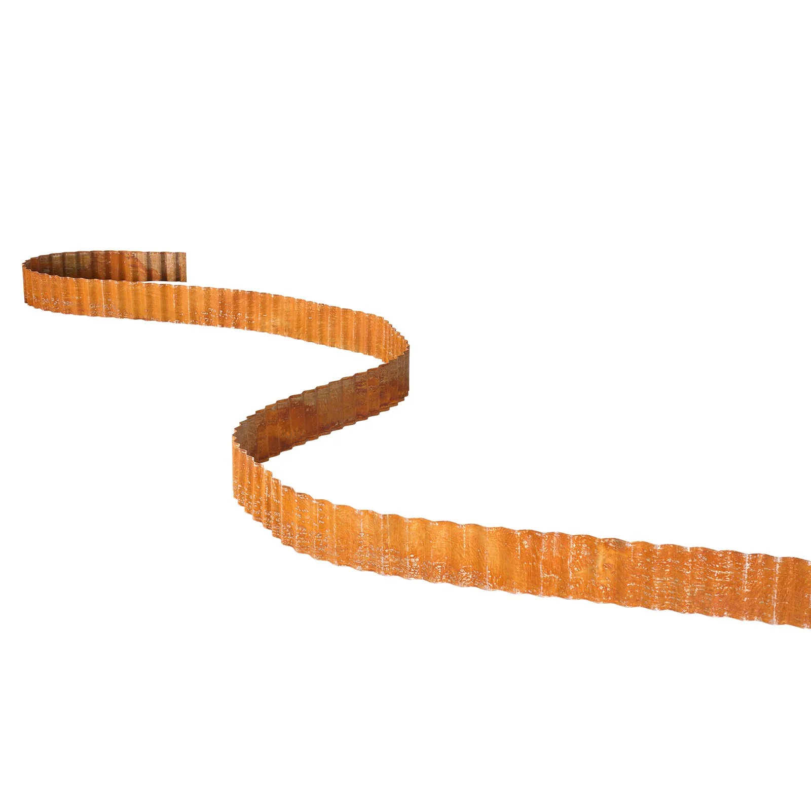 Carbon Steel Landscape Edging, 40 ft x 6 in Steel Edging for Landscaping with Gloves, Easy-to-Install Bendable Metal Strips, Metal Garden Edge Border for Flower Bed, Yard Pathway, Rust - Image 5