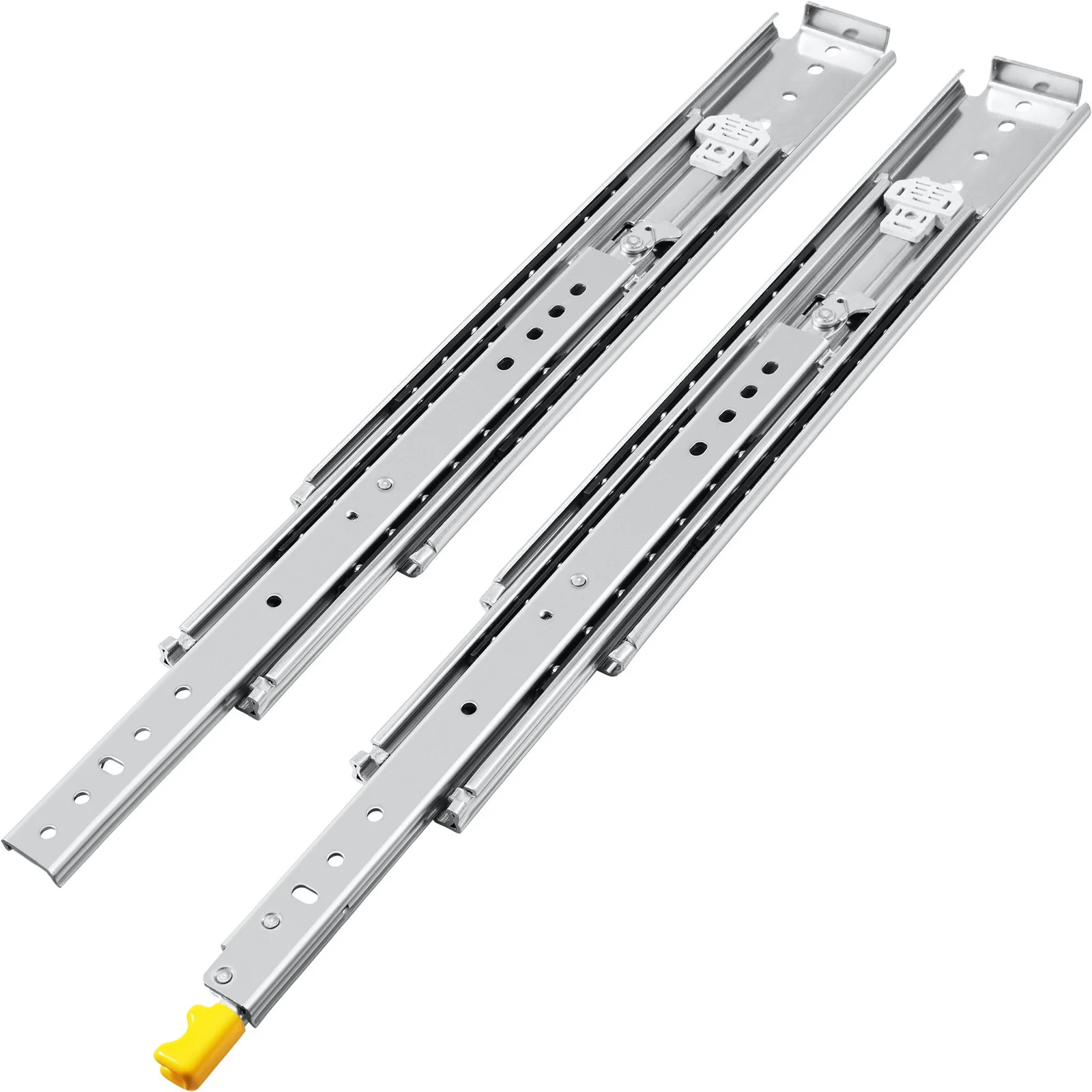 Heavy Duty Drawer Slides 36" Length, Locking Drawer Slides 500lbs Load Capacity Long Full Extension Drawer Slide 1 Pair Side Mount Ball Bearing Drawer Glides Push to Open Drawer Runners Rail - Image 7