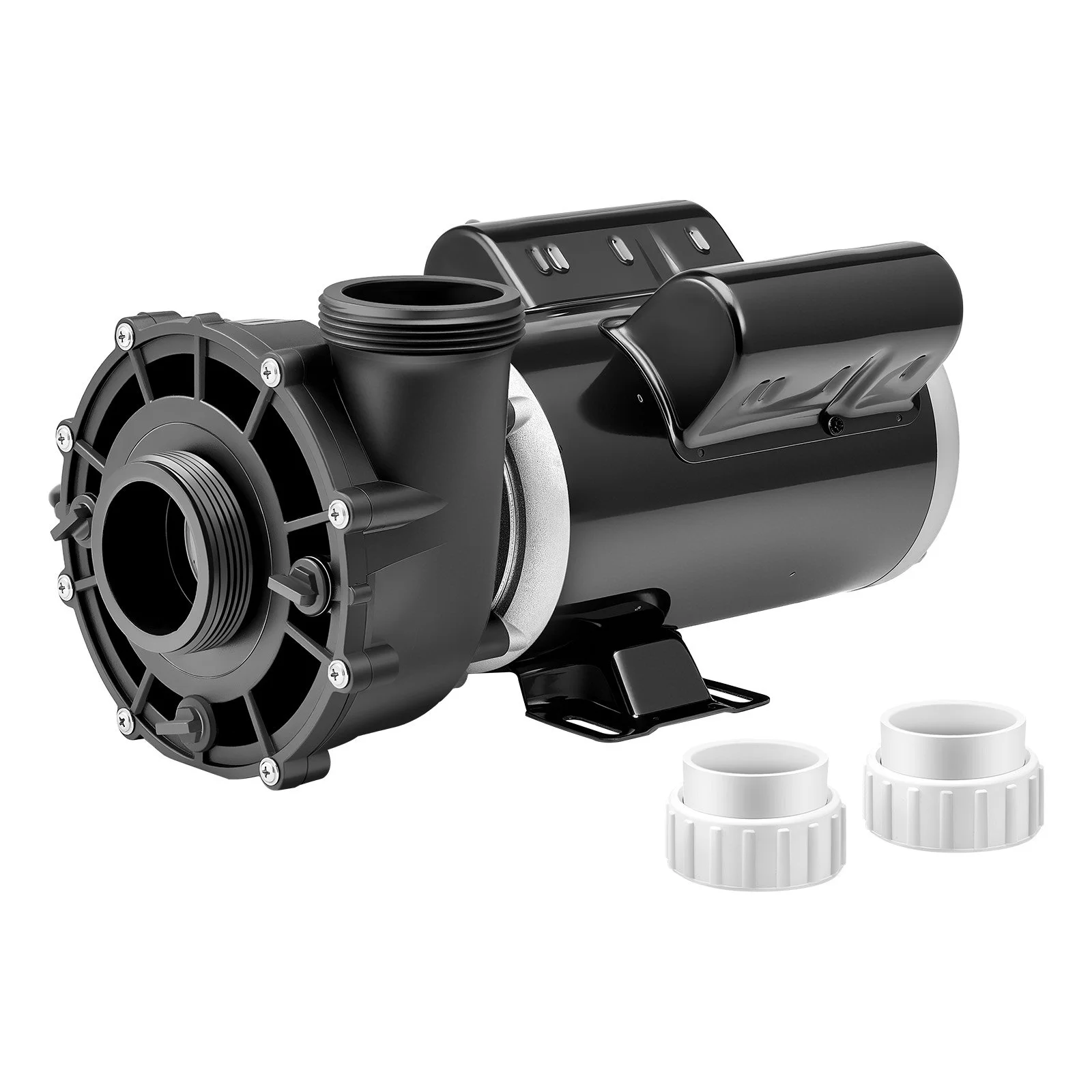 SPA Pump, 2 HP, 2-Speed Hot Tub Pump with 2-Inch Port, 139.5 GPM High and 66.5 GPM Low Speed, 115V 60Hz, 48 Frame, for Sundance #6500-357/ #6500-845/ #6500-758/ #6500-345/ #6500-090/ #6500-258