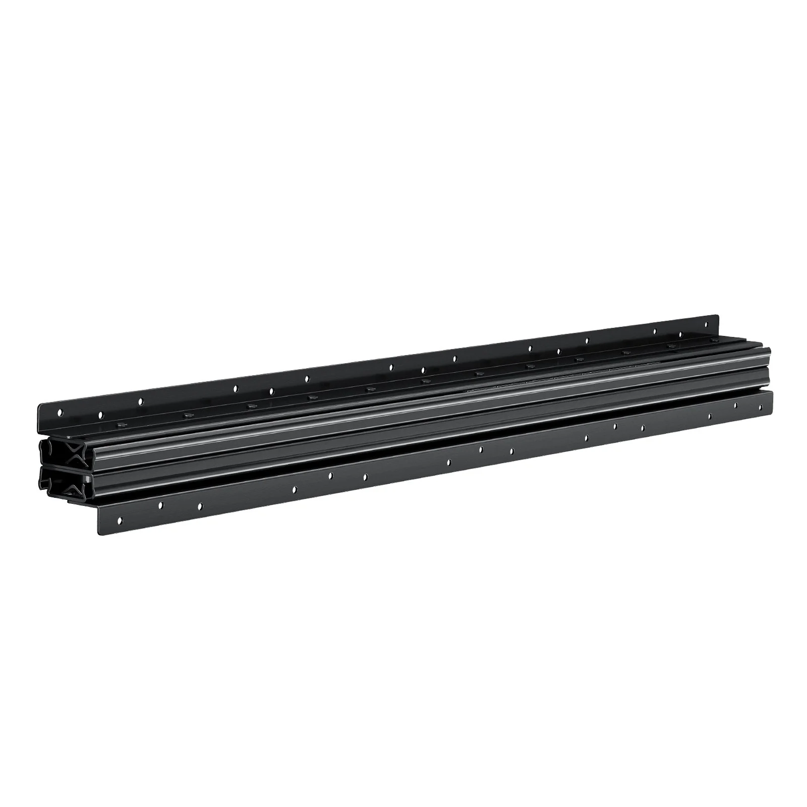 Undermount Drawer Slides, 32 inch, Full Extension Ball Bearing Under Stair Cabinet Rails, 260 LB Load Capacity Heavy Duty Bottom Stair Cabinet Glides Track Runners,for DIY Replacement, Black - Image 12