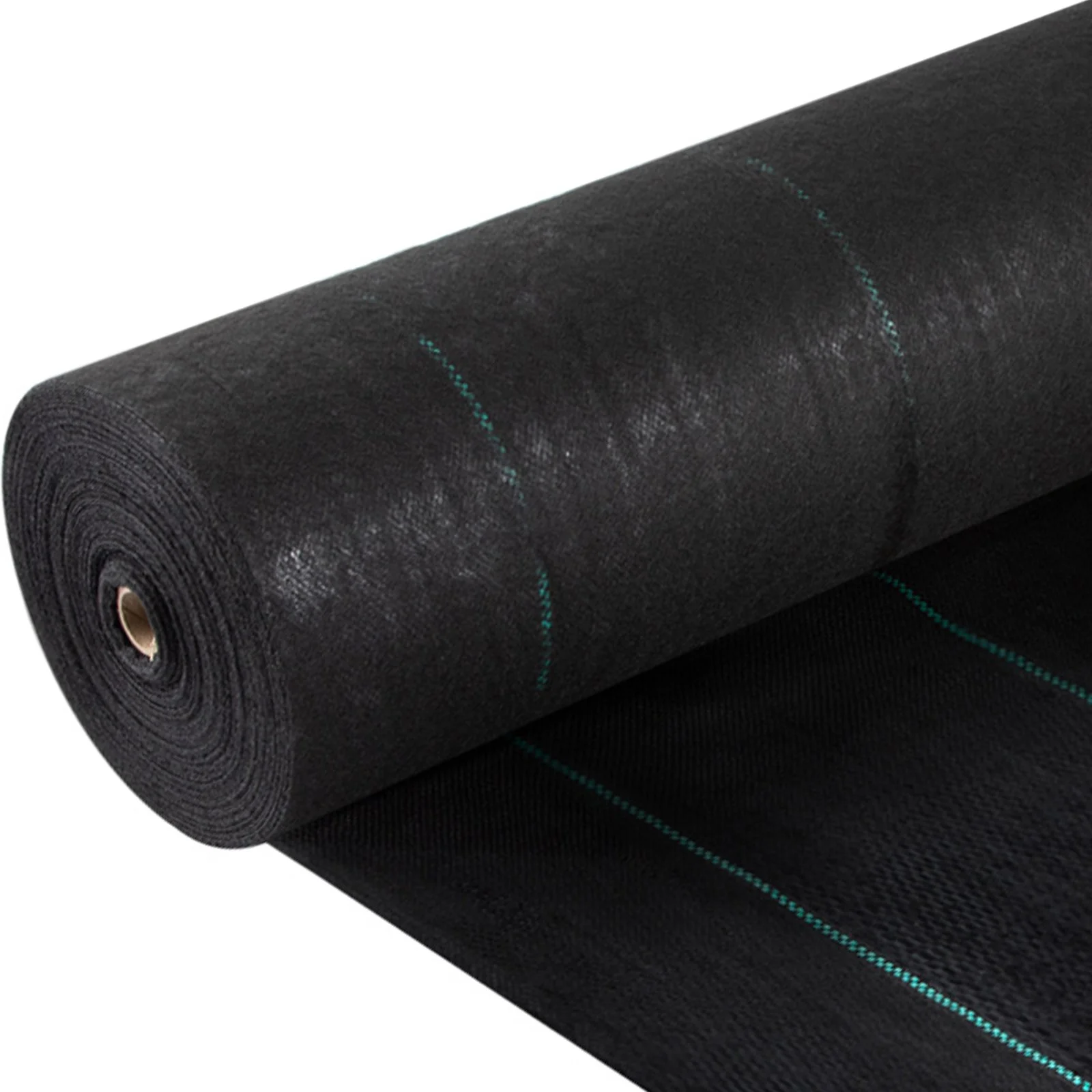 Weed Barrier Landscape Fabric, 5 x 250 ft, 5 Oz Premium Woven Ground Cover Heavy Duty PP Material & Easy Setup, Single-Layer for Outdoor Garden, Lawn, Driveway, Black