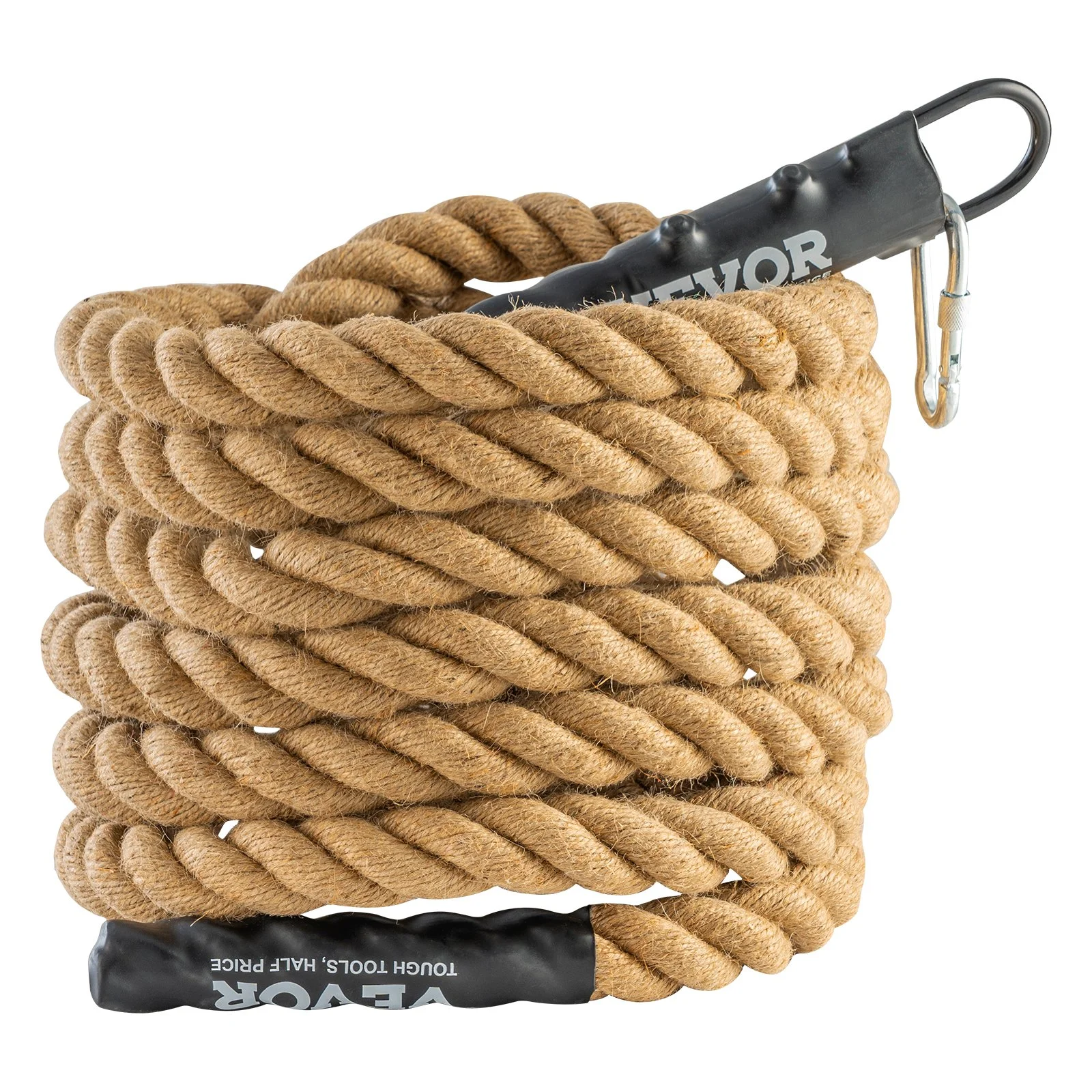 Gym Climbing Rope, 1.5" Diameter 25 ft Length Gym Fitness Training Rope, Gym Exercise Workout Rope for Adults, Climbing Rope for Fitness and Strength Training, Climbing Exercise, Home Workout - Image 11