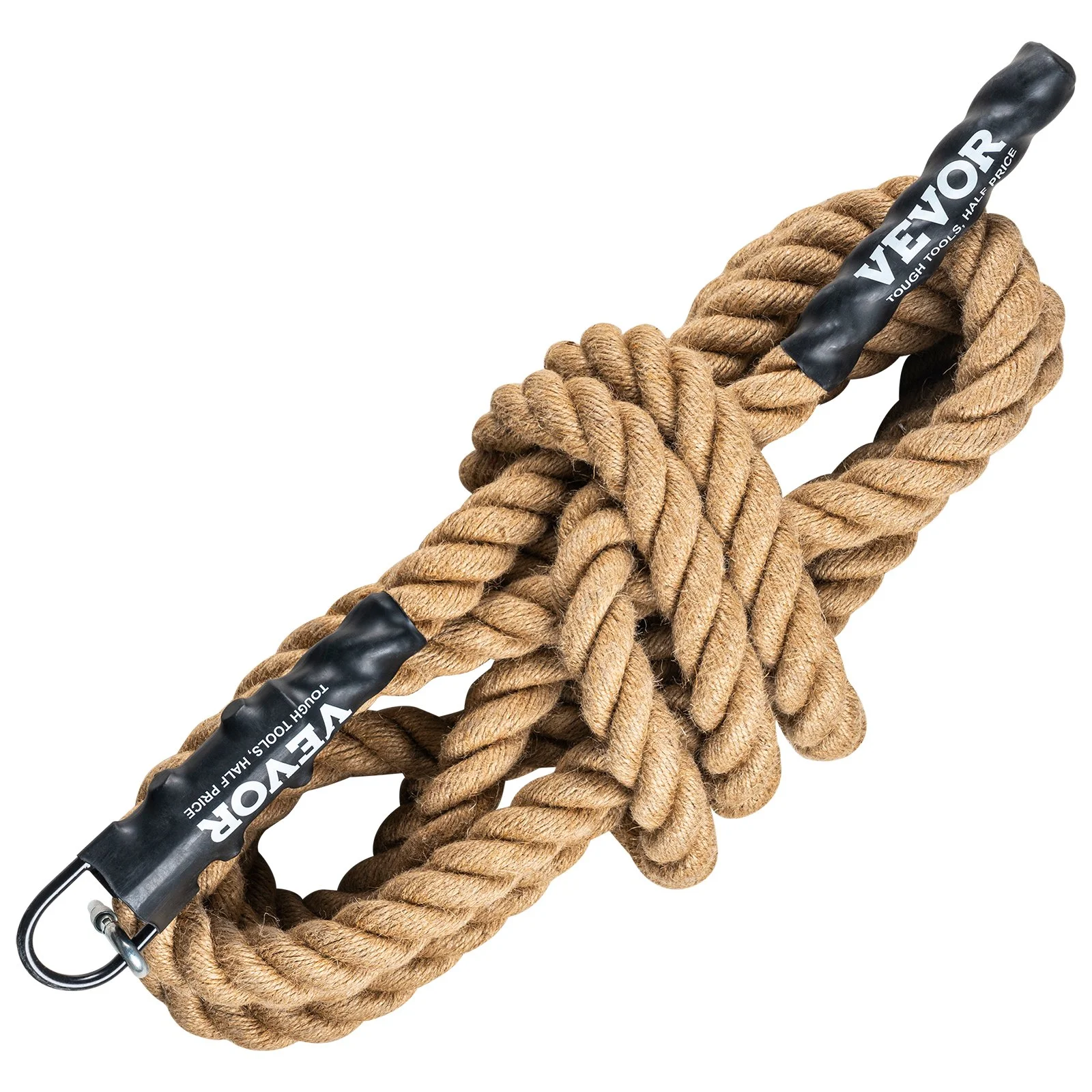 Gym Climbing Rope, 1.5" Diameter 25 ft Length Gym Fitness Training Rope, Gym Exercise Workout Rope for Adults, Climbing Rope for Fitness and Strength Training, Climbing Exercise, Home Workout - Image 10