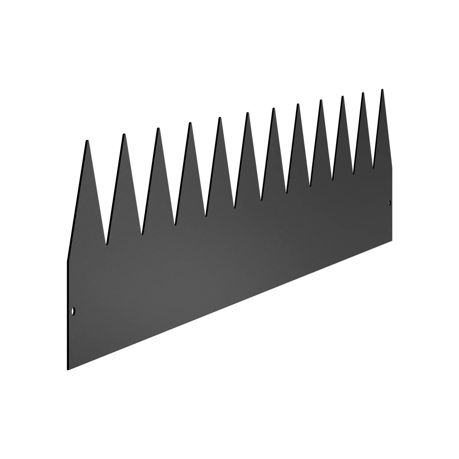 Steel Landscape Edging, 4 Packs 40 x 8 in Rust-Resistant Metal Landscape Edging, Bendable Garden Edging Border, Heavy Duty Lawn Edging, Easy-to-Install, Flower Bed Yard Pathway Divider Black - Image 6