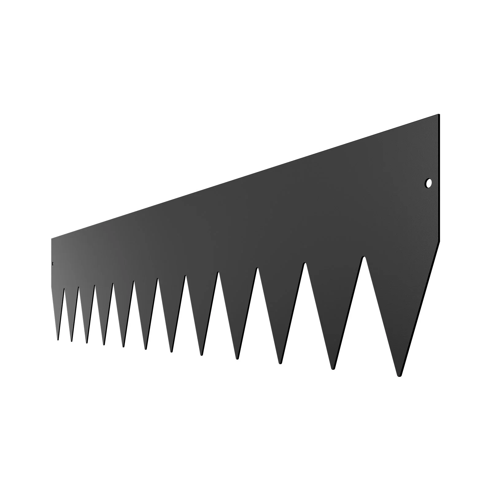 Steel Landscape Edging, 4 Packs 40 x 8 in Rust-Resistant Metal Landscape Edging, Bendable Garden Edging Border, Heavy Duty Lawn Edging, Easy-to-Install, Flower Bed Yard Pathway Divider Black - Image 12