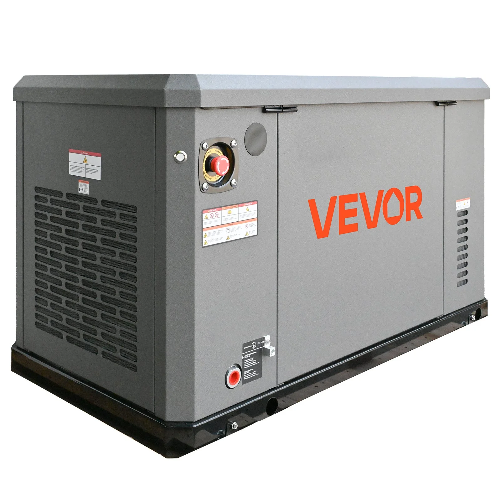 Standby Generator, Dual Fuel Whole Home Generator, LPG 22Kw Max Power & Natural Gas 20Kw Max Power, Whole House Power Backup For Home Backup, Camping, AVR Voltage Regulation, LCD Display