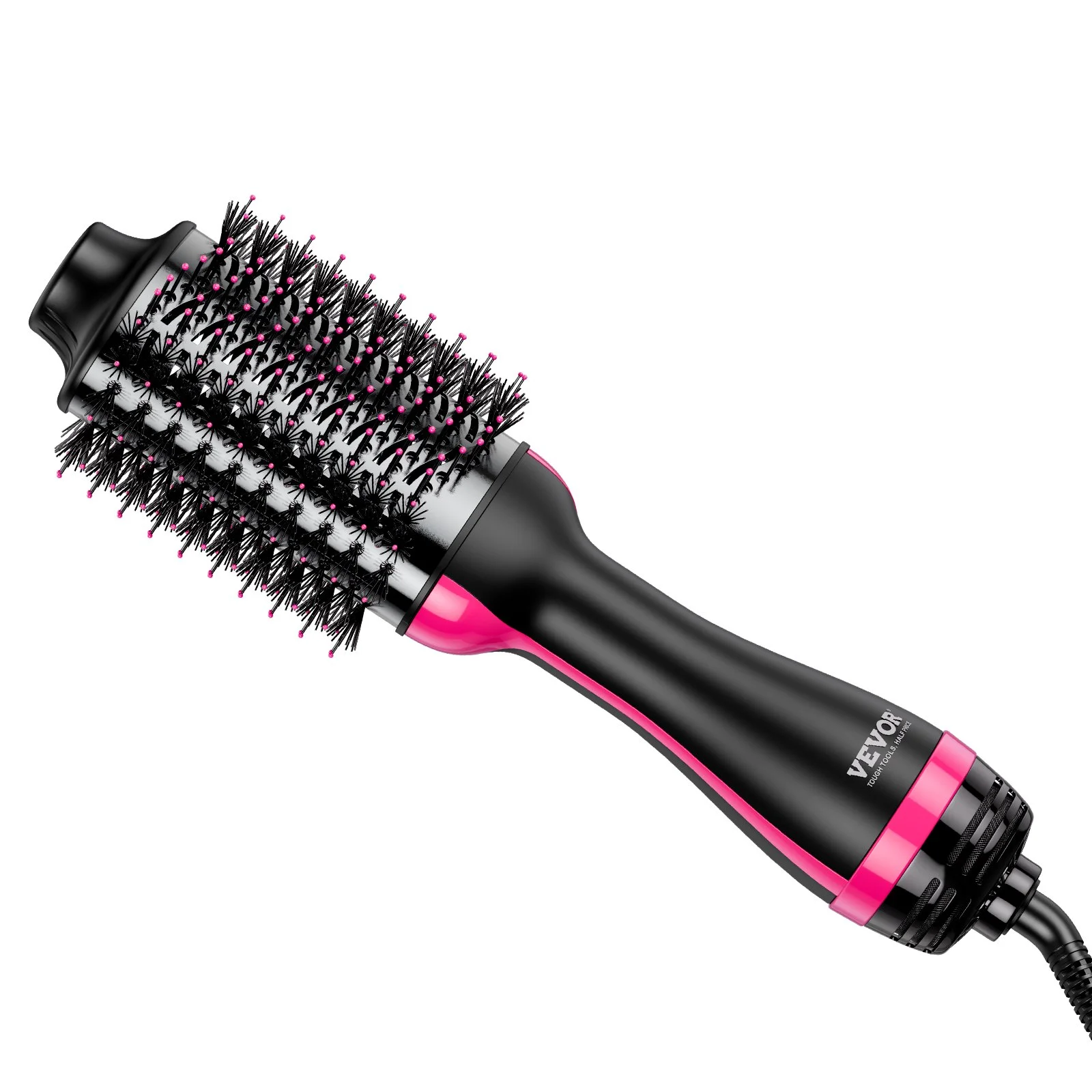 Hair Blow Dryer Brush, 4 in 1 Ionic Hair Styler and Volumizer with Electroplated Titanium & 2.95" Ceramic Coating Oval Barrel, Dual Voltage 110V/240V Hot Air Styling Brush for Salon Home Travel - Image 6