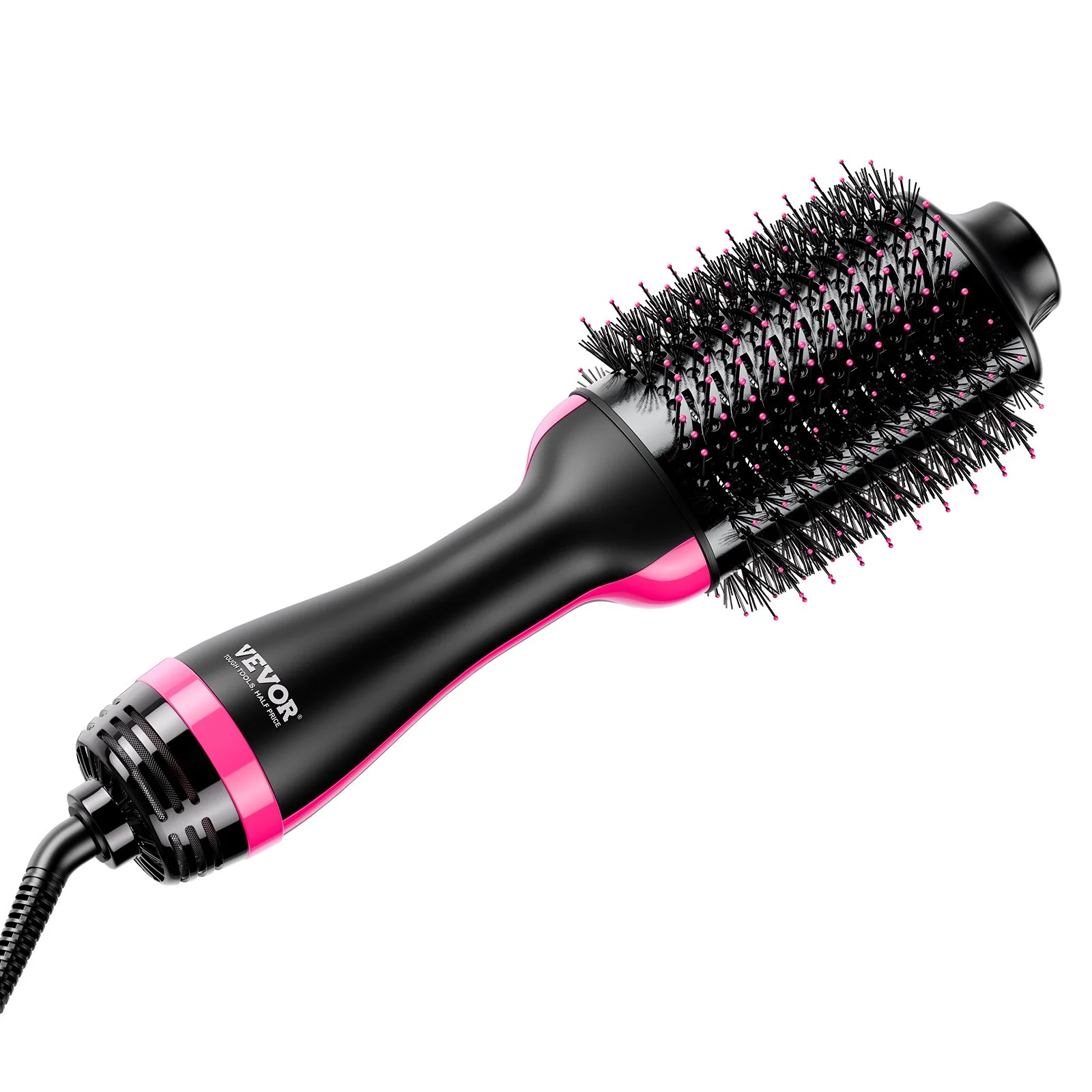 Hair Blow Dryer Brush, 4 in 1 Ionic Hair Styler and Volumizer with Electroplated Titanium & 2.95" Ceramic Coating Oval Barrel, Dual Voltage 110V/240V Hot Air Styling Brush for Salon Home Travel - Image 5