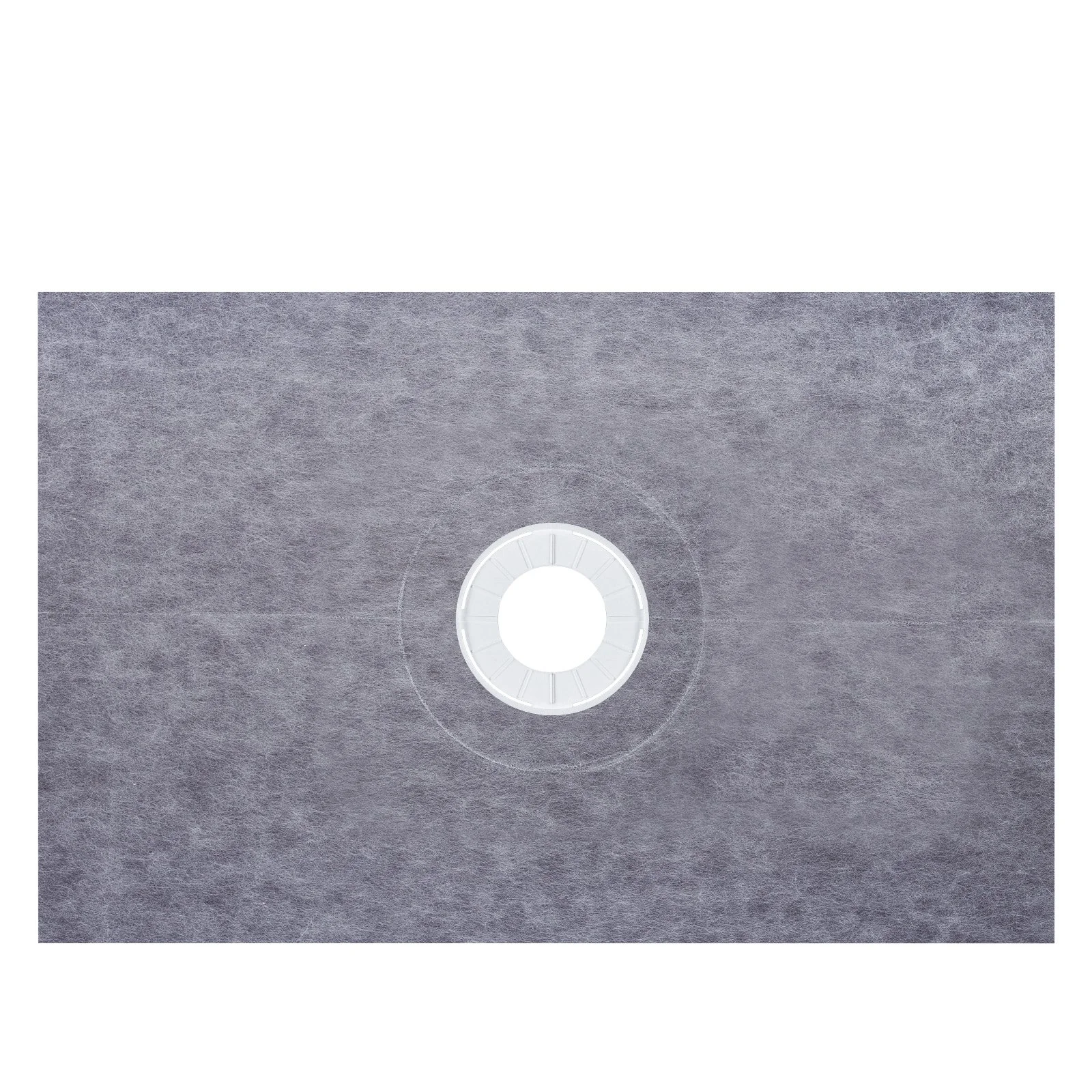 Shower Curb Kit, 38"x60" Watertight Shower Curb Overlay with 4" ABS Central Bonding Flange, 4" Stainless Steel Grate, 2 Cuttable Shower Curb and Trowel, Shower Pan Slope Sticks Fit for Bathr - Image 5