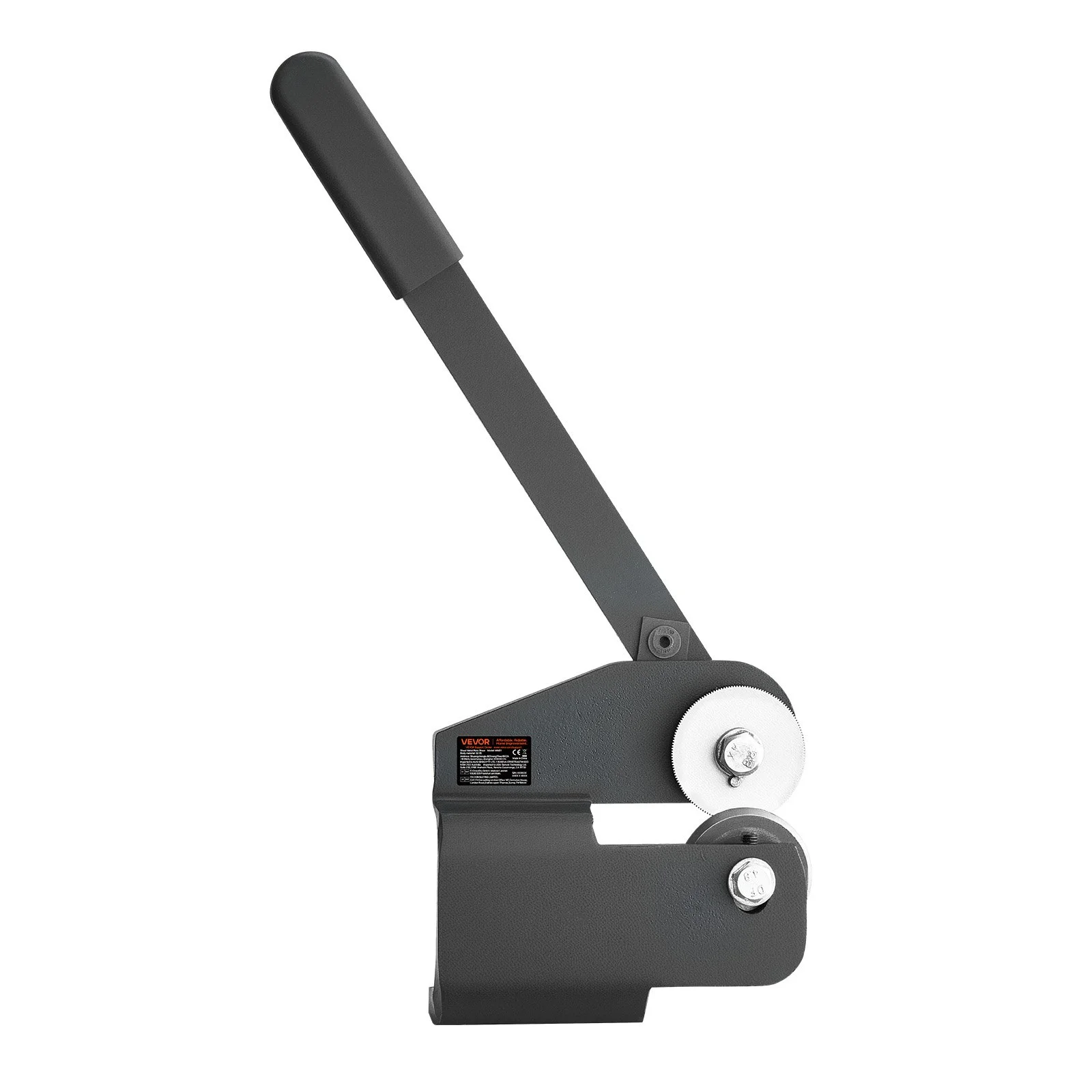 Sheet Metal Shear, Throatless Rotary Hand Shear, 16 Gauge Mild Steel Sheet Cutter with 0.06 in Capacity, with Solid Construction, Mounting Type, for Cutting Steel, Copper, Rebar, and Aluminum - Image 4