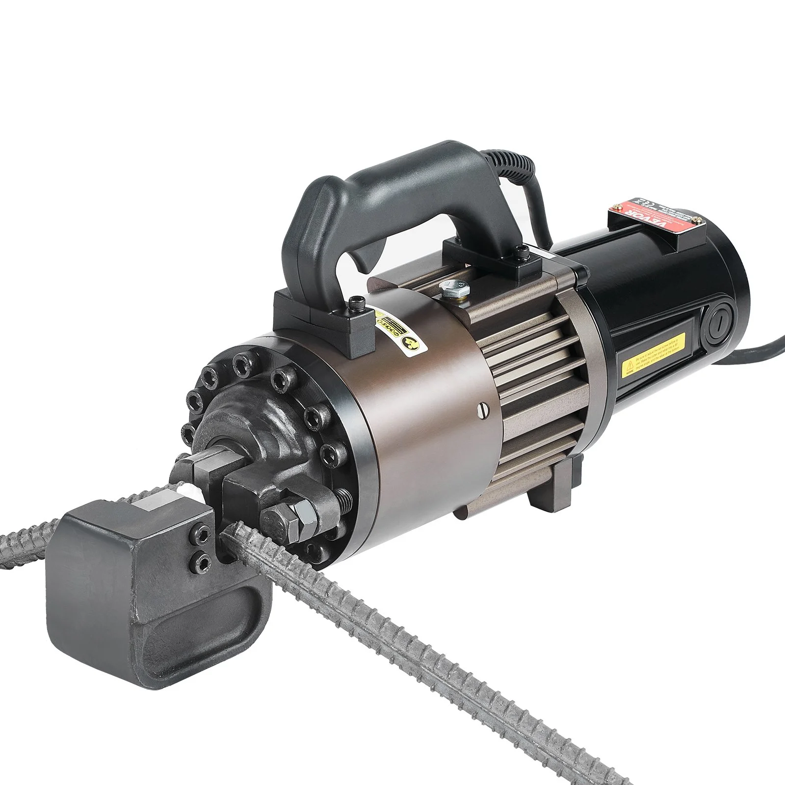 Electric Hydraulic Rebar Cutter, 2300W Portable Rebar Cutter, Cutting up to 1.26 Inch (5-32mm) Rebar within 4.5 Seconds, High Power Steel Rebar Cutter with Oil Can Rich Accessories,Black RC-32 - Image 3