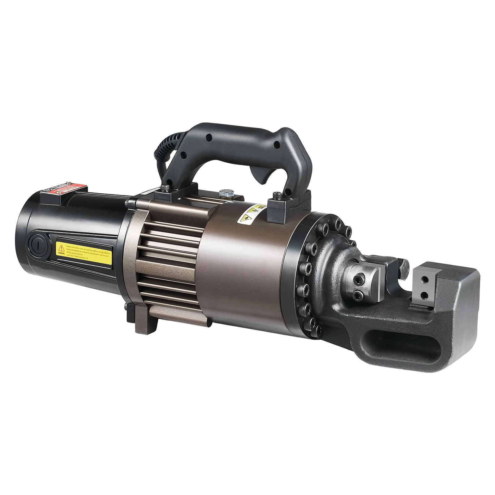 Electric Hydraulic Rebar Cutter, 2300W Portable Rebar Cutter, Cutting up to 1.26 Inch (5-32mm) Rebar within 4.5 Seconds, High Power Steel Rebar Cutter with Oil Can Rich Accessories,Black RC-32 - Image 12
