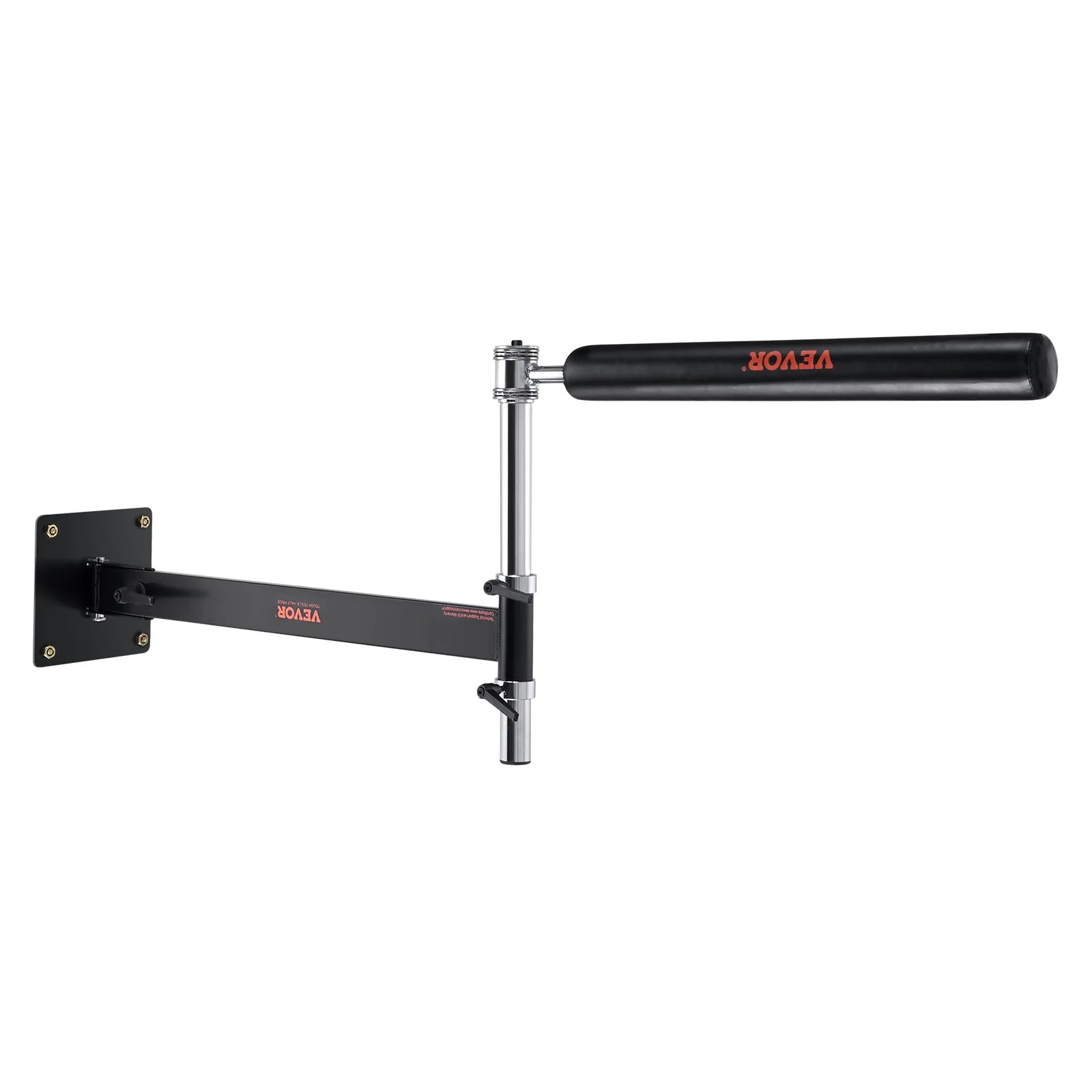 Wall Mount Boxing Spinning Bar, Adjustable Punching Spinning Bar, Boxing Speed Trainer with Gloves, Black Reflex Boxing Bar, Boxing Training Equipment for Kickboxing, MMA, Stress Relief, Fitness