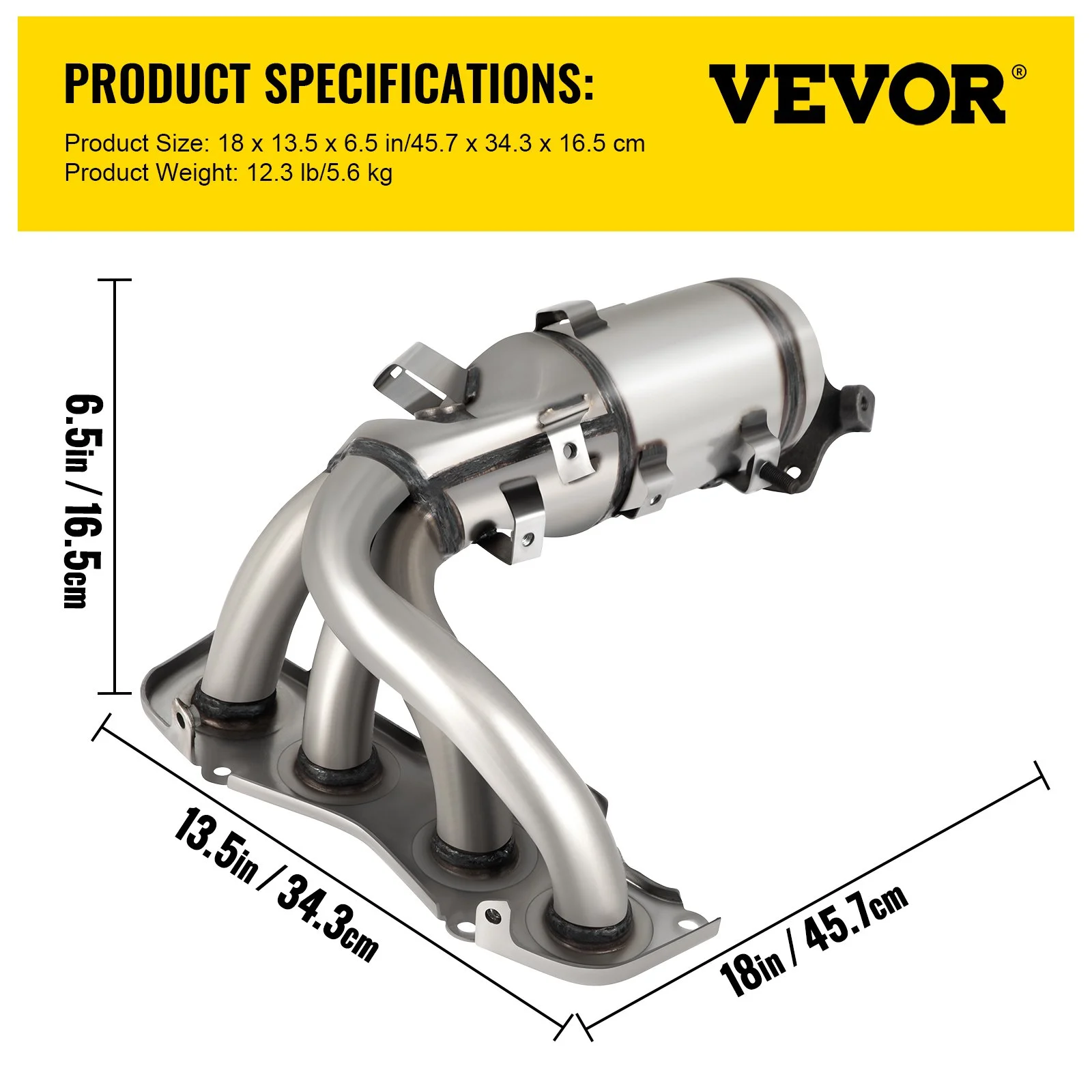 Exhaust Manifold Catalytic Converter Headers For Toyota Camry Solara 2002-2006 2.4L - Image 10