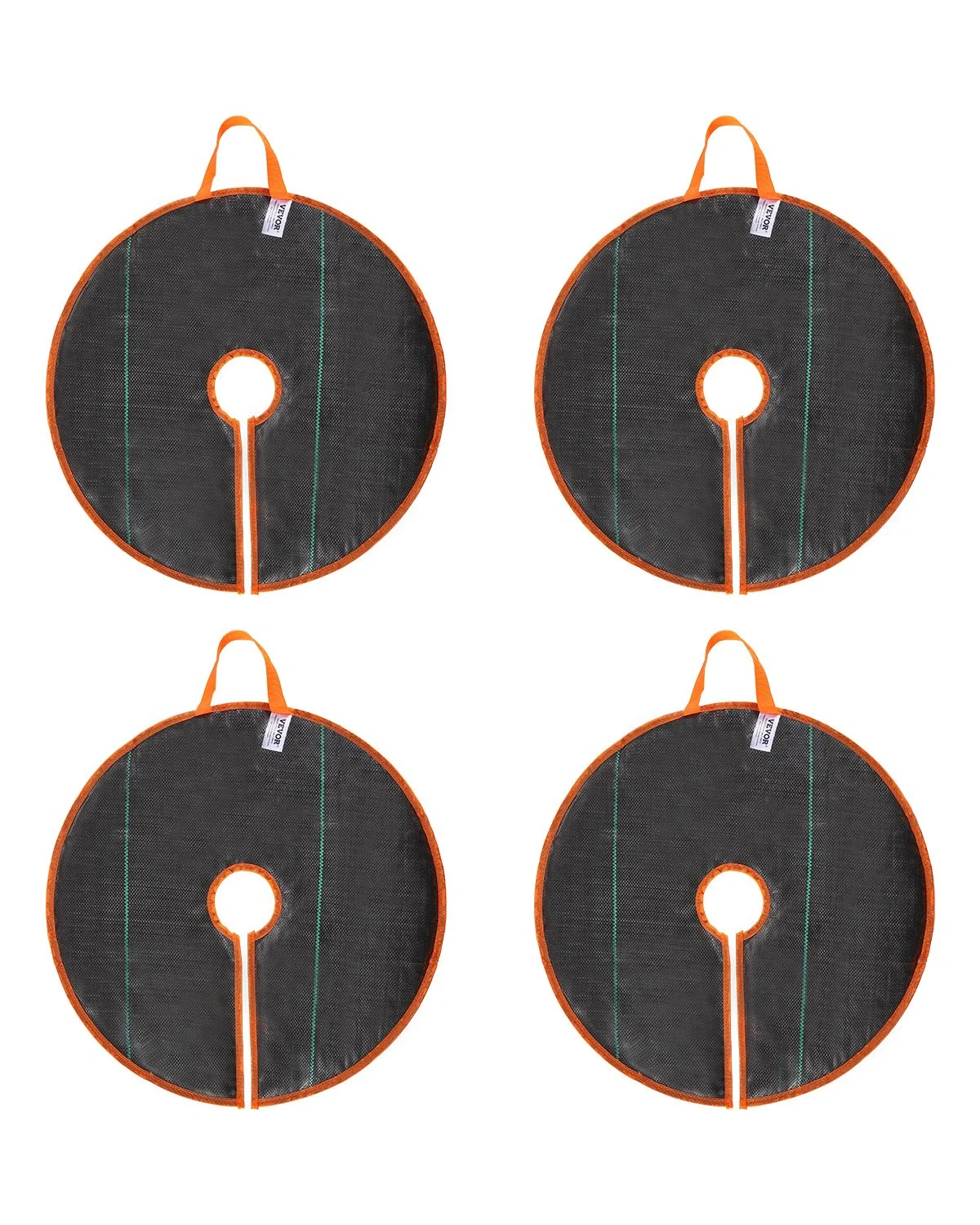 Tree Watering Rings, 4 Packs 10 Gallons Self-Watering Tree Bags, Slow Release Tree Irrigation Bags up to 30 Days, Heavy Duty Automatic Drip System for for Planting Gardening Trees and Shrub