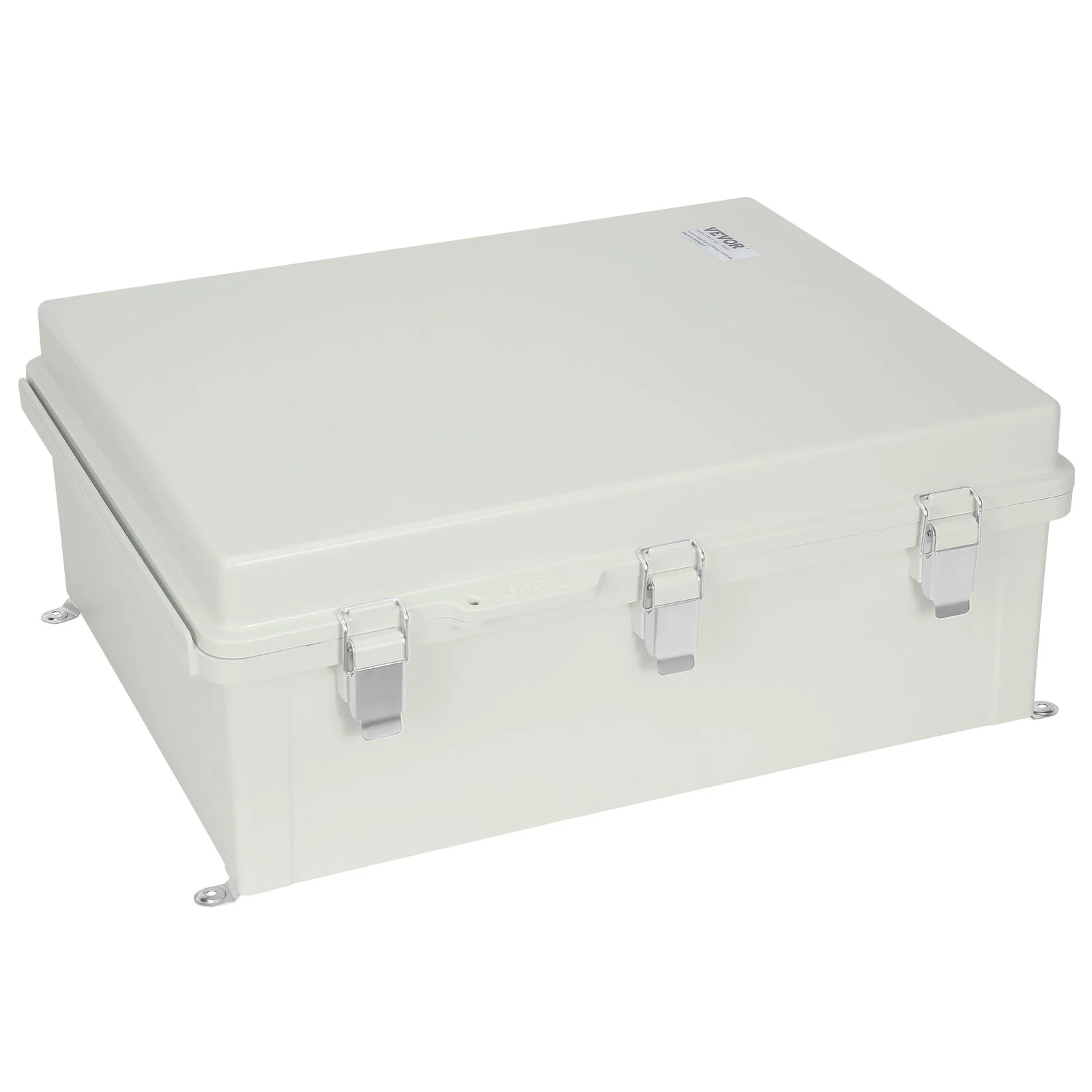 Outdoor Electrical Junction Box, 20.87 x 16.92 x 7.87 in, ABS Plastic Electrical Enclosure Box with Hinged Cover Stainless Steel Latch, IP67 Dustproof Waterproof for Outdoor Electrical Projects - Image 9
