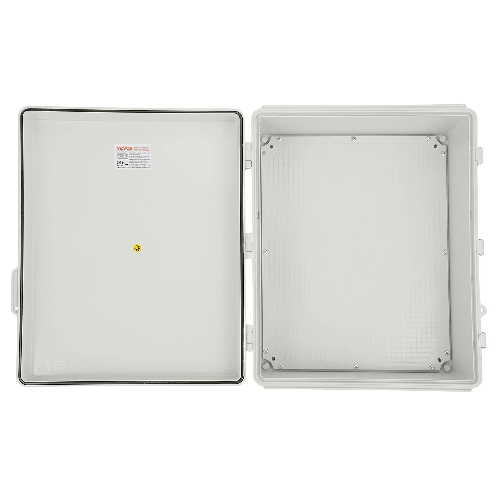 Outdoor Electrical Junction Box, 20.87 x 16.92 x 7.87 in, ABS Plastic Electrical Enclosure Box with Hinged Cover Stainless Steel Latch, IP67 Dustproof Waterproof for Outdoor Electrical Projects - Image 11