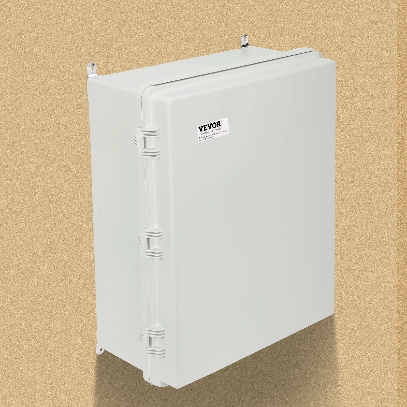 Outdoor Electrical Junction Box, 20.87 x 16.92 x 7.87 in, ABS Plastic Electrical Enclosure Box with Hinged Cover Stainless Steel Latch, IP67 Dustproof Waterproof for Outdoor Electrical Projects - Image 8