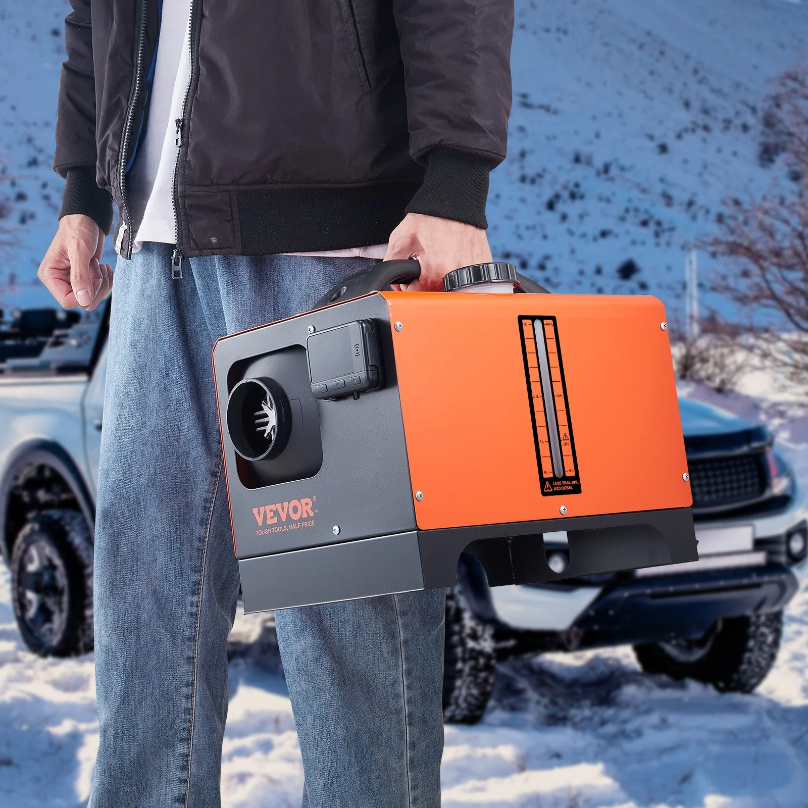 Diesel Air Heater All-in-one 12V 8KW Bluetooth App LCD for Car RV - Image 9