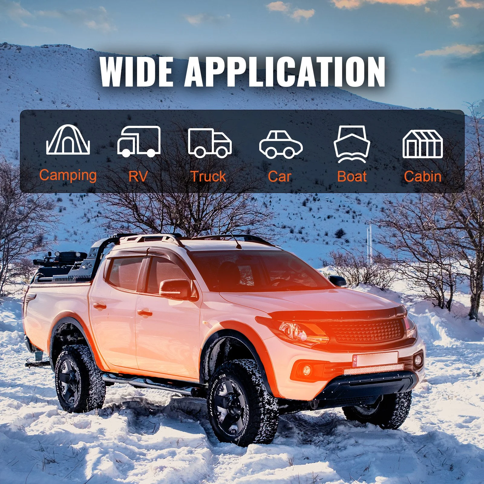 Diesel Air Heater All-in-one 12V 8KW Bluetooth App LCD for Car RV - Image 7